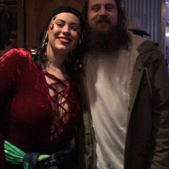 Iheartraves velvet bodysuit - Picture 4 of 4